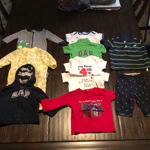 Mix of 3-6 Carter’s, Gap, Gymboree